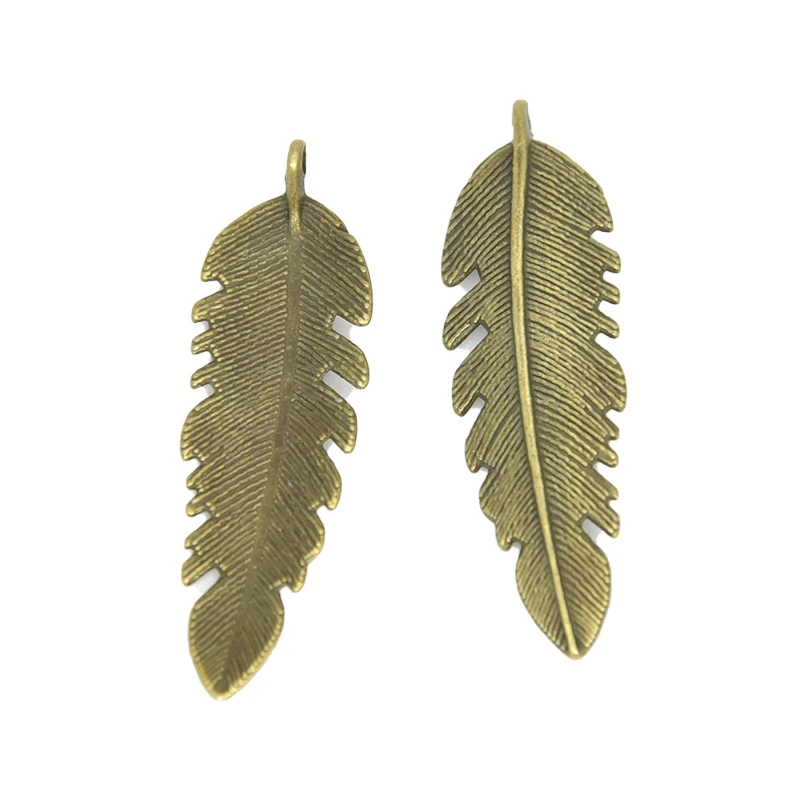 16pcs Mixed Antique Bronze Tree Leaf Plant Charms Alloy Metal Filigree Leaves Pendants For DIY Bracelet Necklace Jewelry Making