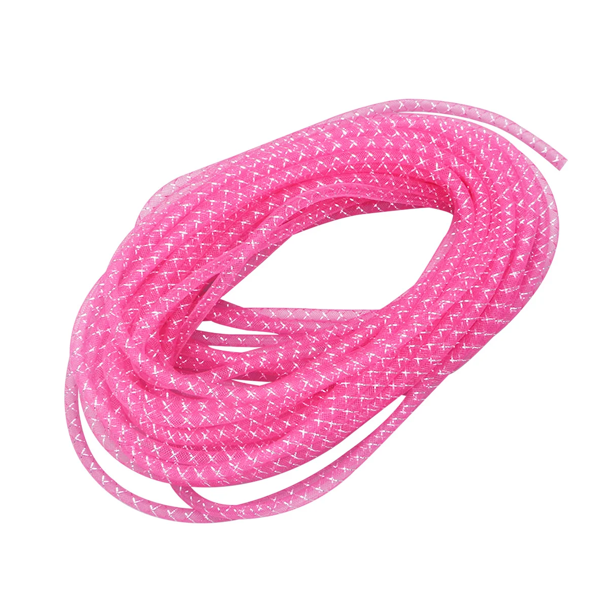1 stücke Mesh Rohr Schnur Polyester Geflecht Rohr Für Diy Schmuck Machen Armband Halsketten Knöchel Zubehör Handwerk Liebhaber Liefert rot