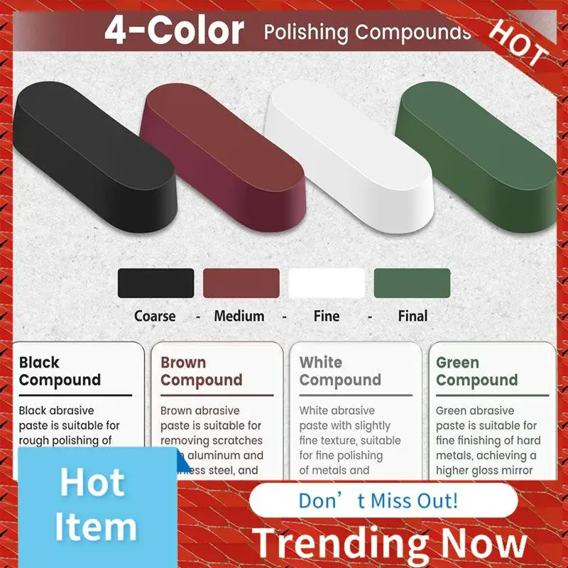 Entrega en 24 horas para amoladora de banco, 8 Uds., Kit de ruedas para pulir y pulir de 6 pulgadas, incluye orificio para cenador de 1/2" y 4 juegos de componentes para pulir,