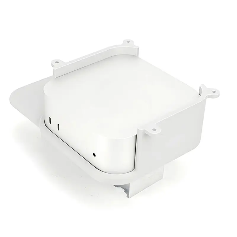 For 2024 Mac Mini / Pro Under Desk Mount Stand Secure Case With Installation Screws For Mac Mini