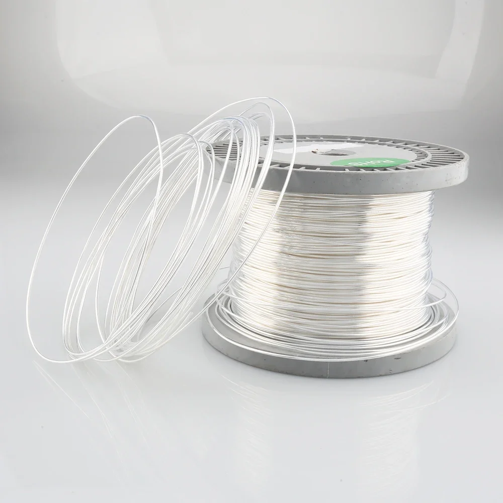 audiocrast 6N Solide Reines Silber HIFI Audio DIY Kabel 99,99998% Nackten Draht High Fidelity Kopfhörer Kopfhörer Signal Linie