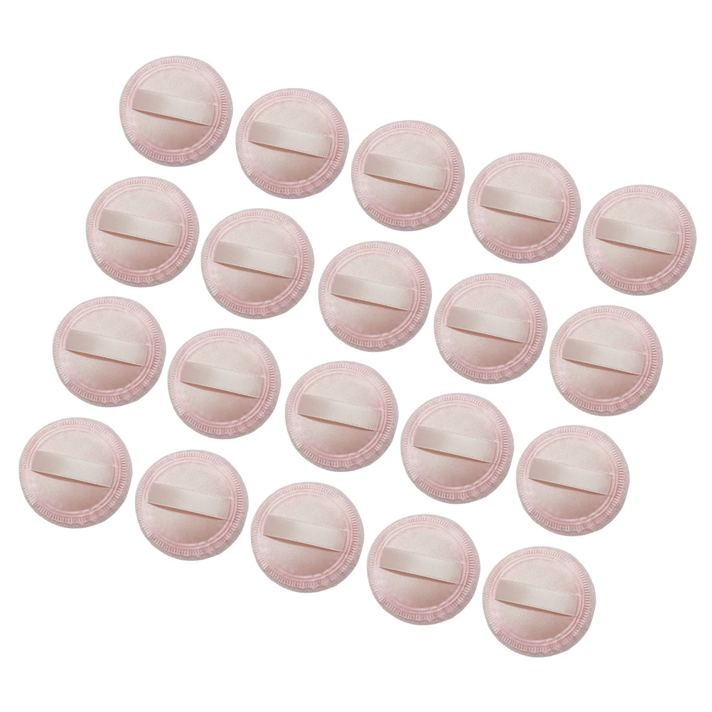 20 szt. Gąbeczek do makijażu, trwałe aplikatory do pudru do twarzy, do pudru sypkiego, podkładu, blendowania, narzędzia kosmetyczne.