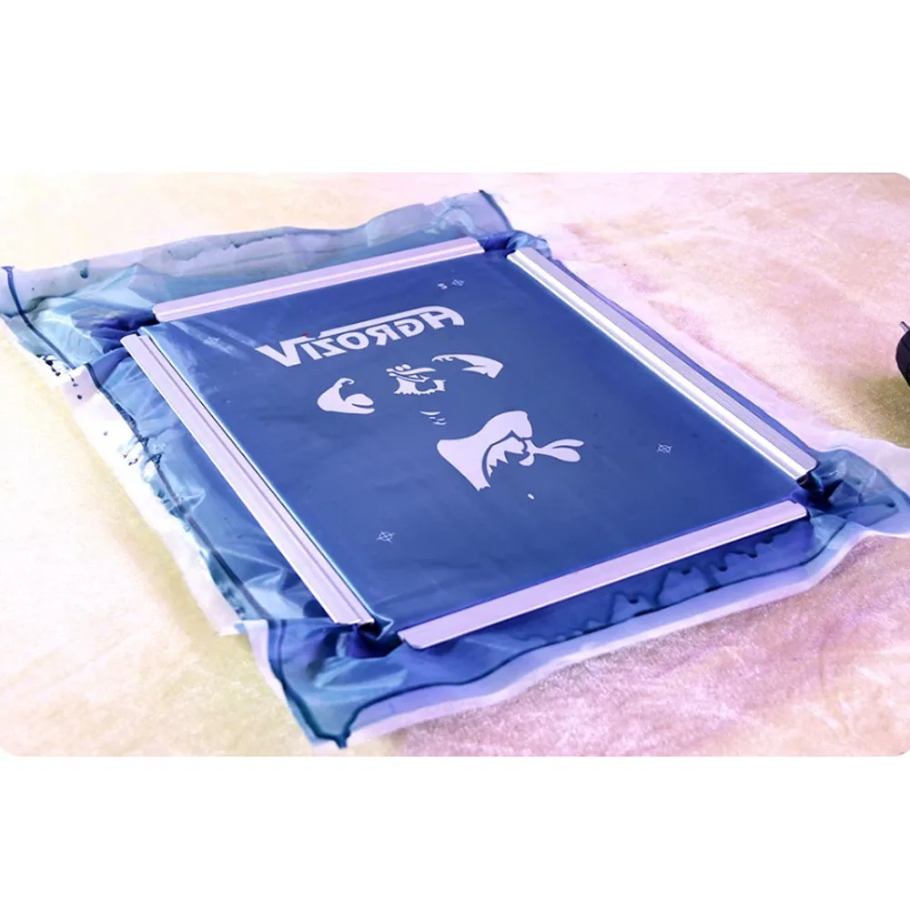 New Design Self Tension Integrated Frame Net Device Plate Printing Screen Making Silk Press Equipment