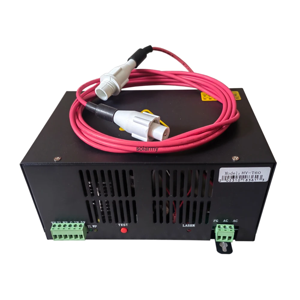 

HY-T60 60w CO2 Laser Power Source Power Supply For CO2 Laser Engraving And Cutting Machine