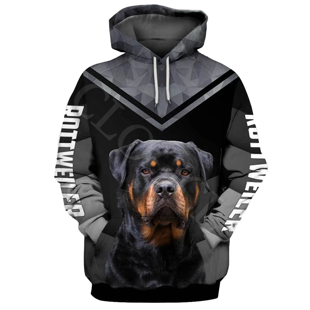 

Fashion Lover Not A Fighter Rottweiler Dog 3D Print Hoodie Men Women Casual Pet Dog Designs Hooded Coat Drop Shipping