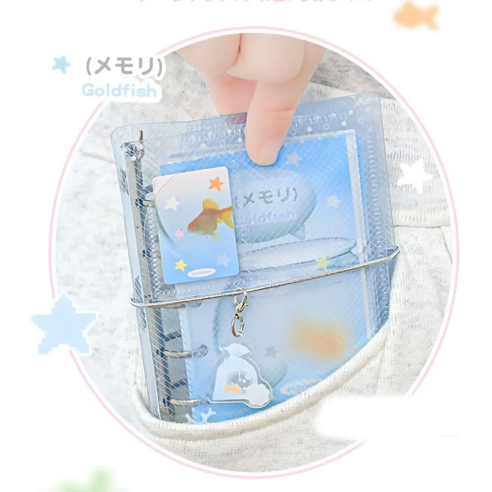 Learn Ledger Cartoon Loose-leaf Notebook Portable Mini Hand Account Book Binder Cute Hand Ledger Studnet