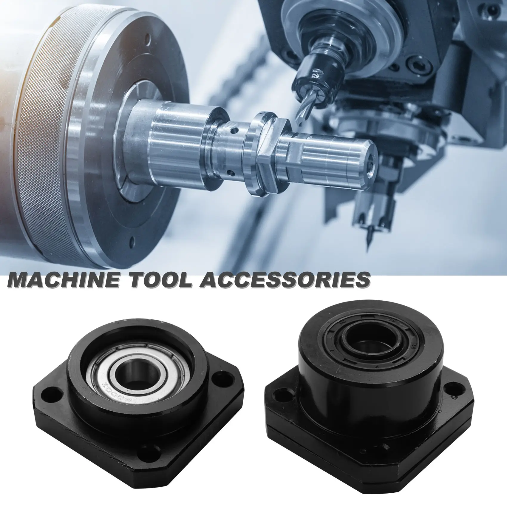 FK12 FF12 Support For Ball Screw 1605 FK12 Fixed Side FF12 Floated Side For CNC Parts Machine Tool Accessories