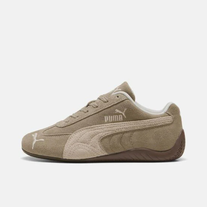 

Puma Genuine Speedcat Женские повседневные гоночные туфли на шнуровке в стиле ретро с низким берцем 403619-02
