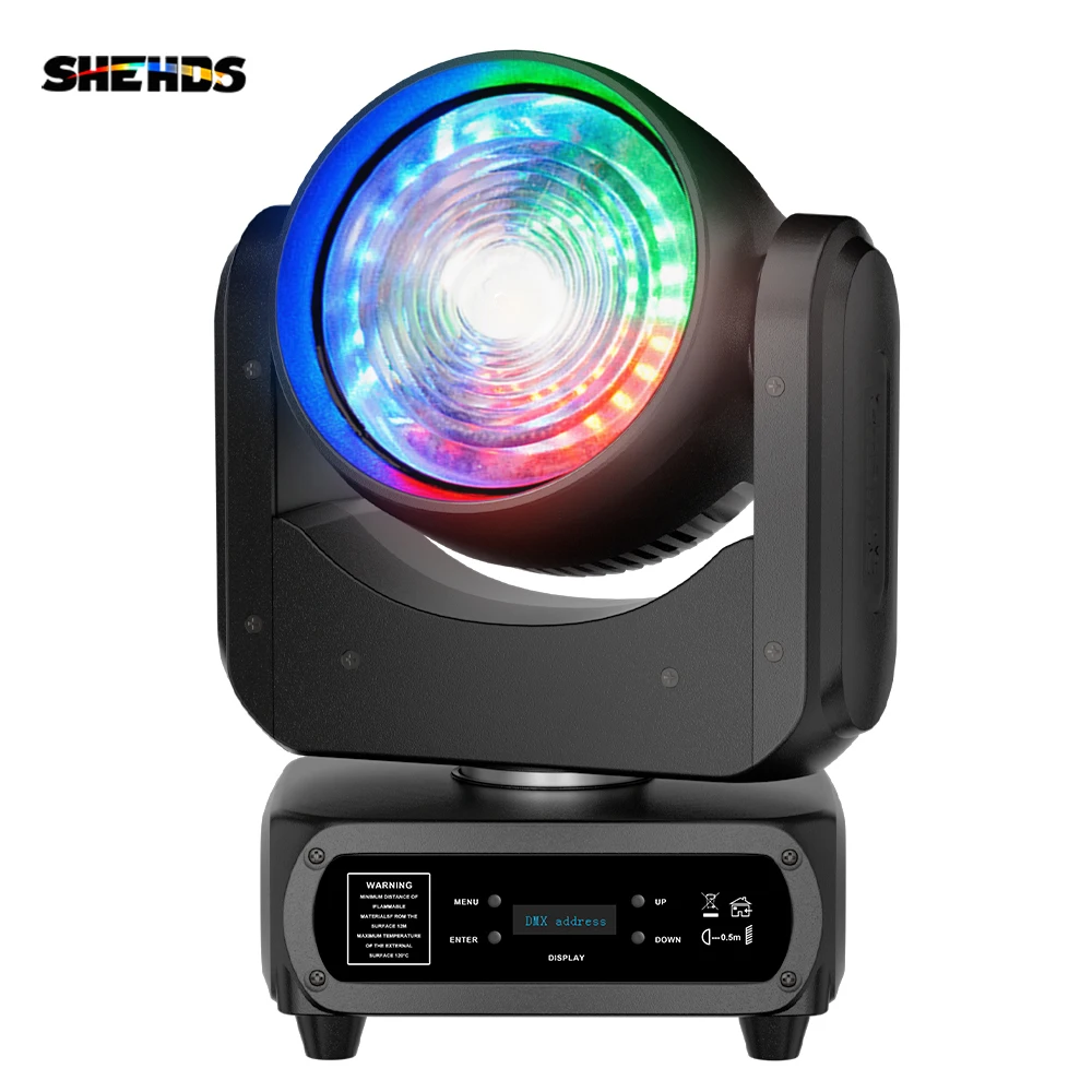 

SHEHDS LED 120 Вт Холодный и теплый белый мыть RGBW 4в1 Освещение с подвижной головкой Эффект CTO для DJ Дискотека Рождество Ночной клуб Сцена