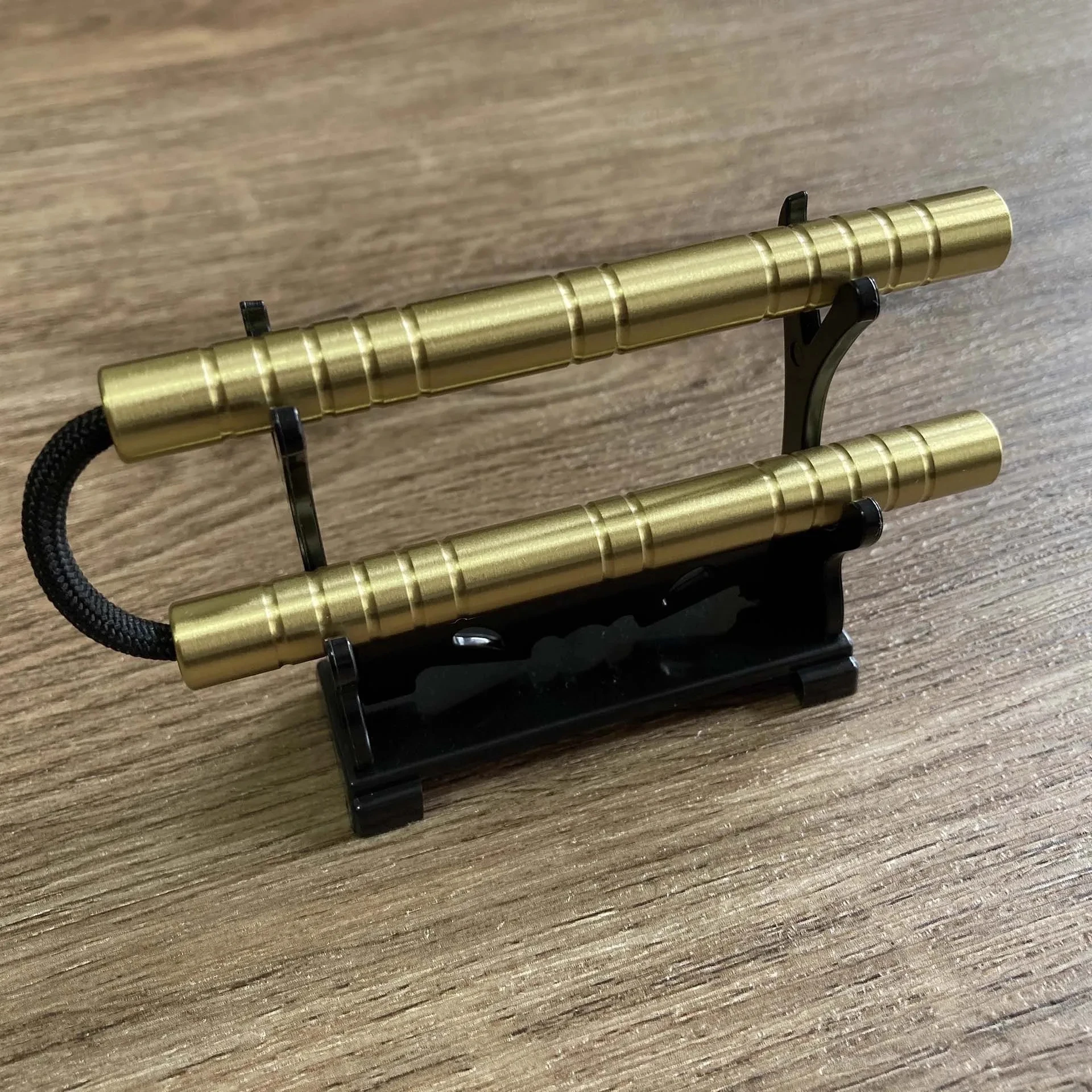 Imagem -05 - Stress Relief Mini Nunchakus Begleri Habilidade Toy Thumb Mandris Treinamento Nunchucks Artes Marciais para Exercício de Dedos