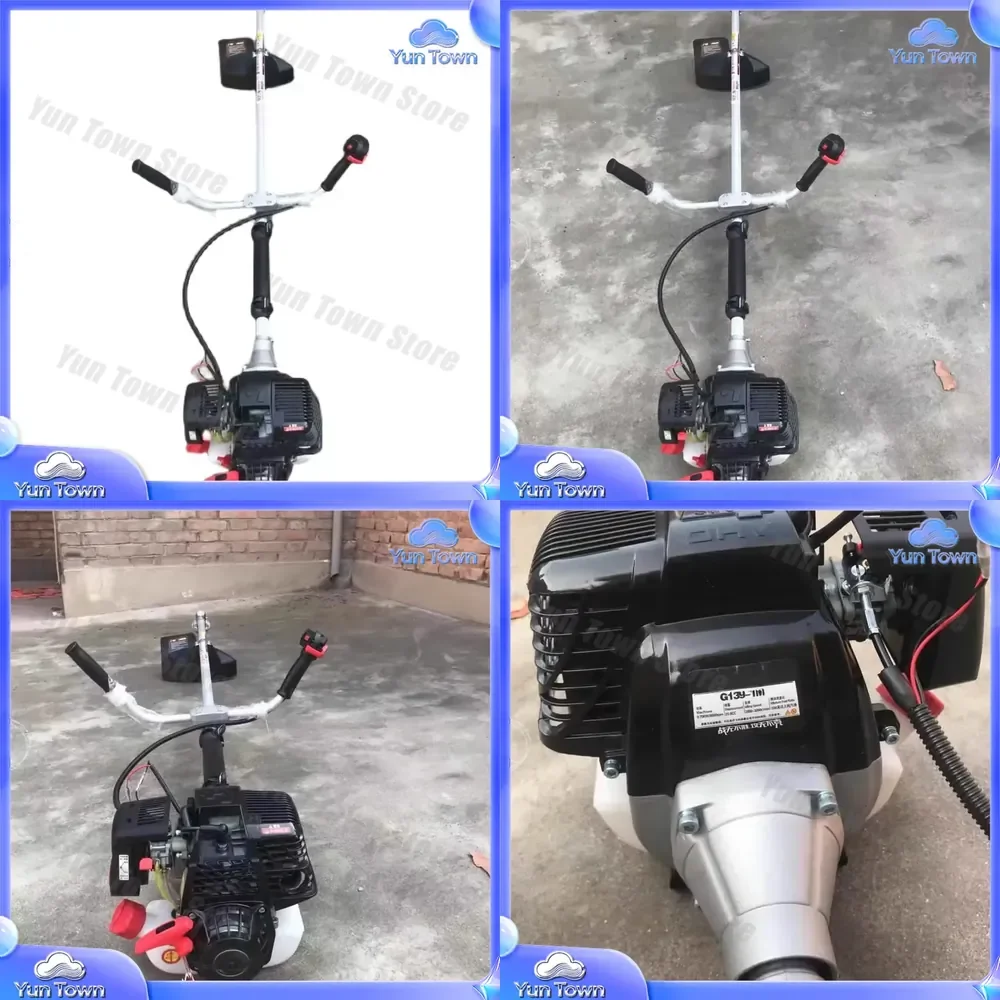 Lawn Mower for Four-Punch Plus Pure Electric Cordless Lawn Mower for Small Gardens Residential Use Lightweight Portable Grass