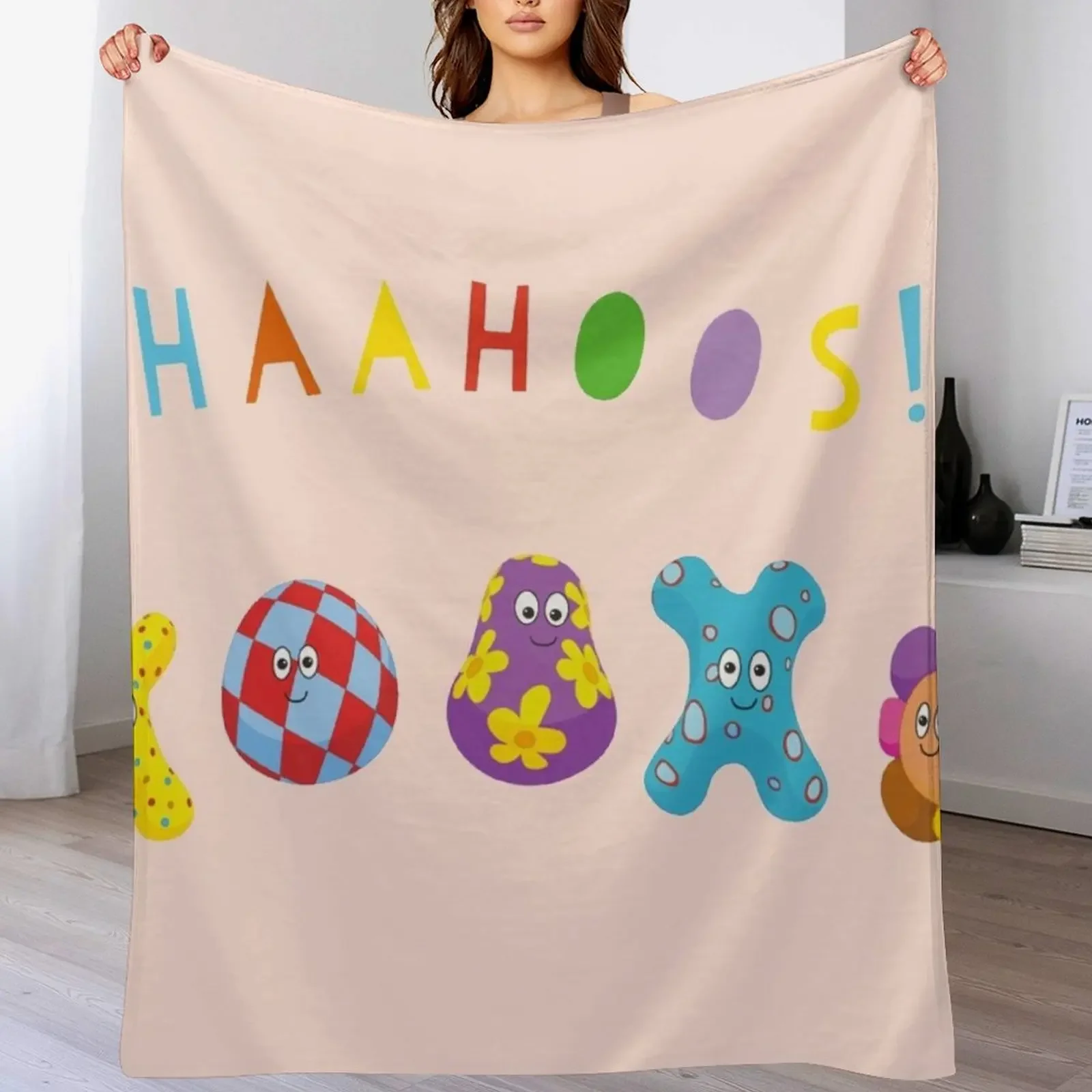 

The Haahoos In the night garden Throw Blanket Long Lasting Soft Plush Blanket for Daily Use