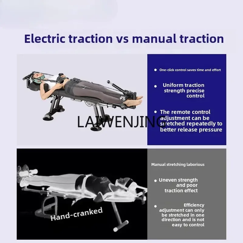 MJY Lendenwirbelstrecker, Beinerhöhung, hängender Hals, Rehabilitationsbett, Wirbelsäule, zervikale Traktion, Inversionsmaschine