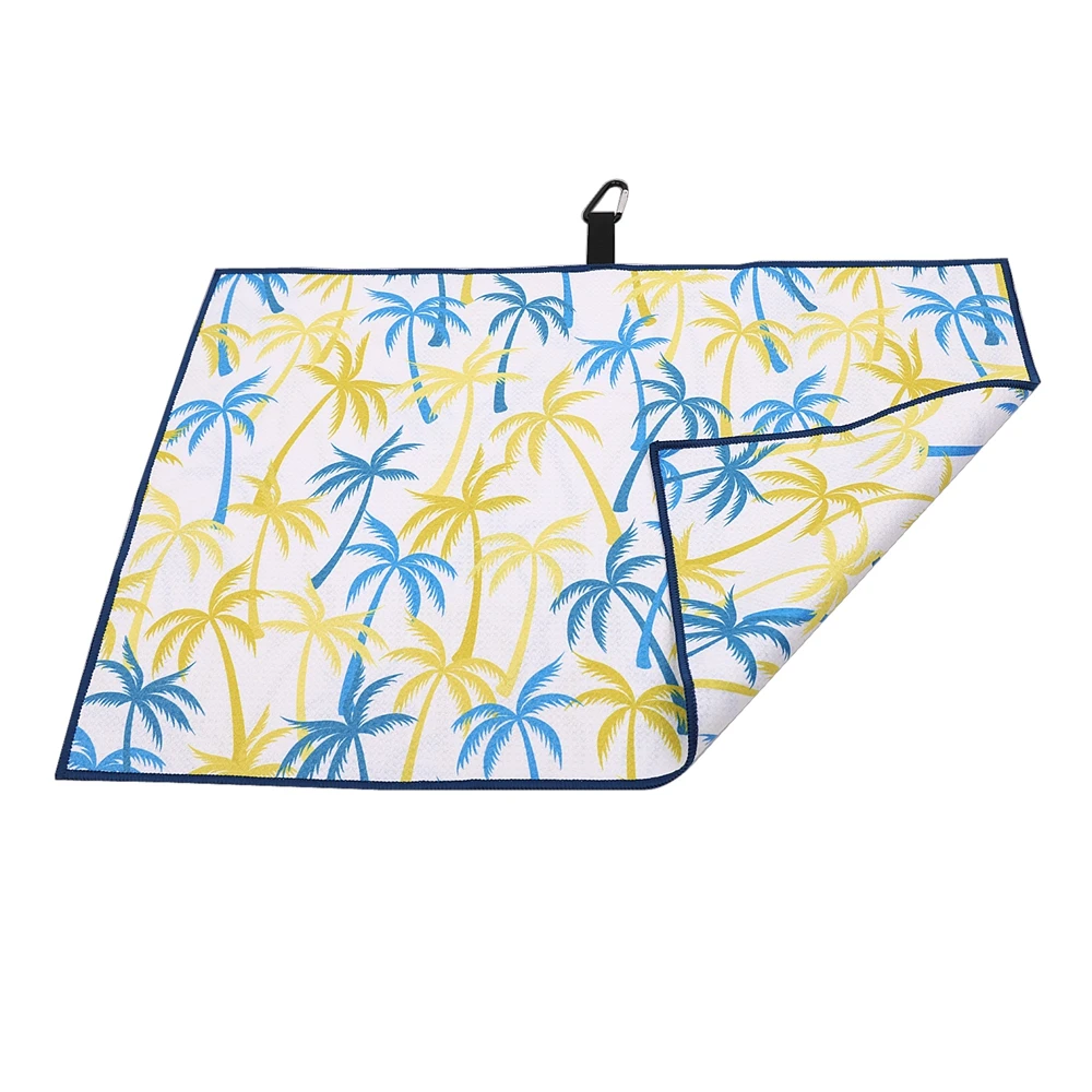 Full sublimation Pattern Double-sided Printed 40x60 cm  Multiple Designs to Choose Microfiber Waffle Golf Towel