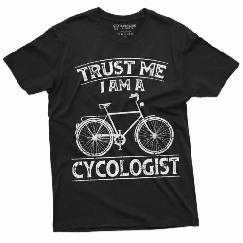 Funny Bicycle Rider Cycologist Tee Shirt Birthday Gift Bike Shirt Sports Humor T