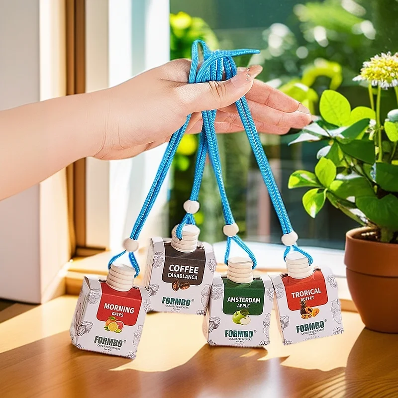 Ambientador de aceite esencial para coche, fragancia duradera, difusor de perfume para decoración del hogar y el coche, ambientador duradero para coche