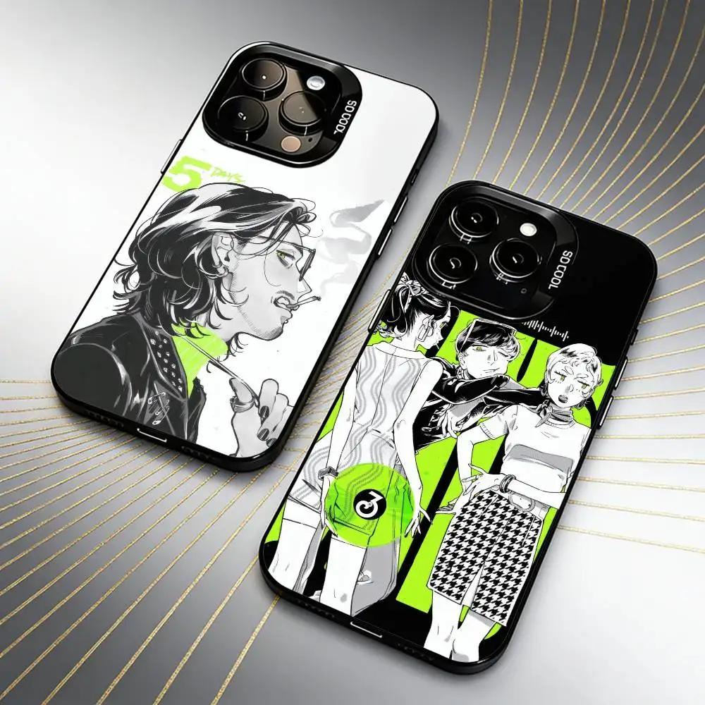 

Wasnt a Guy at All Green Yuri Manga Phone Case For iPhone 16 17 15 14 12 13 Pro Max Black Candy Matte Shockproof Cover