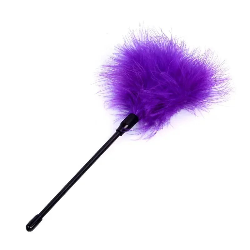 Fun Feather Supplies Sm Feather Brush Tease Stick Couples Men And Women Sex Accessories Multi-color Optional