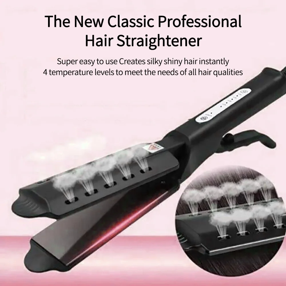 

Парикмахерская двойного назначения, палочка для завивки и выпрямления волос, шина для выпрямления волос, постоянная температура, воздушная челка, выпрямитель для завивки волос