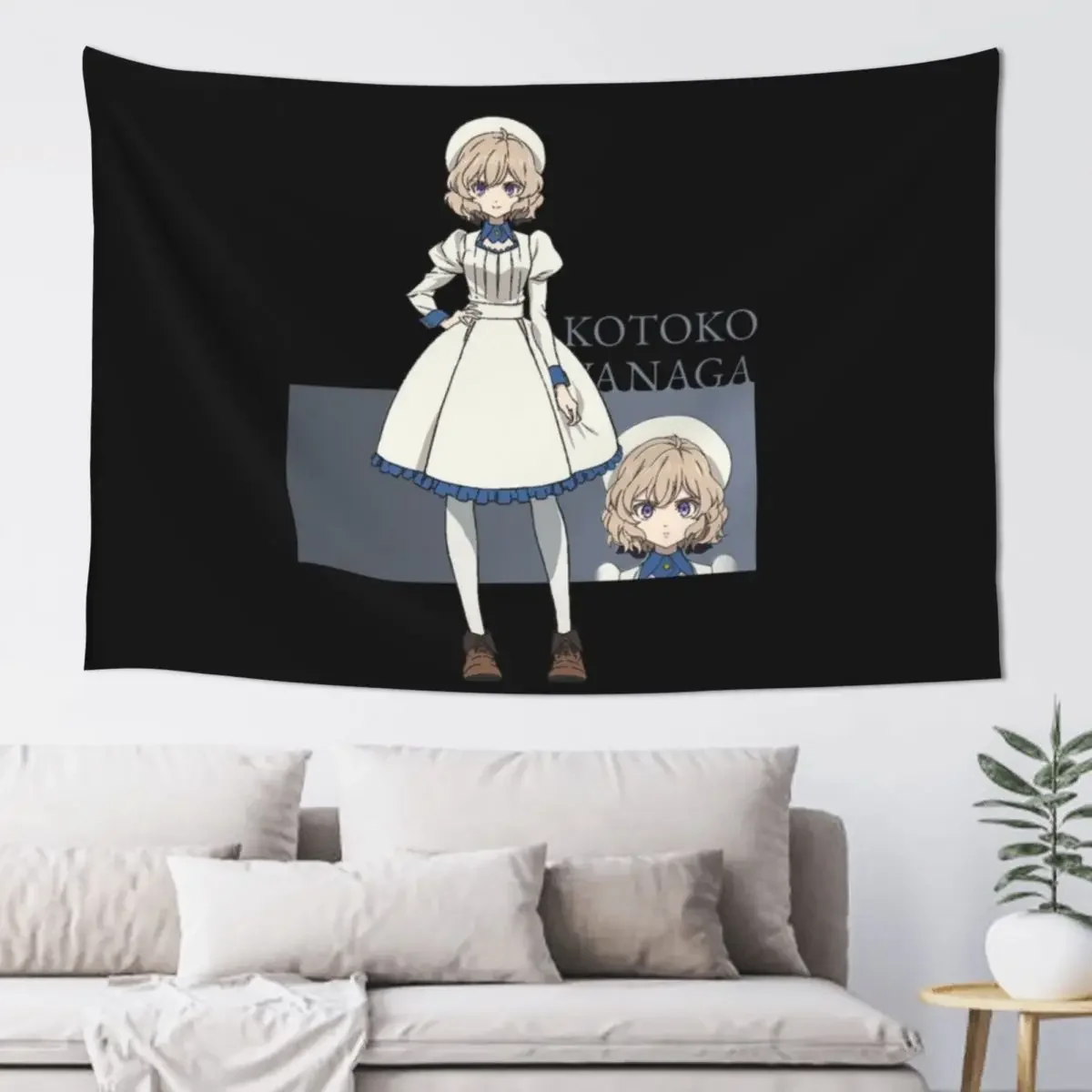 Kotoko Tapestry Wall Hanging Decor Luxury Living Room Decoration Tapestry