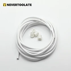 NEVERTOOLATE 4.5mm 4.8mm 5mm zapasowa lina zielona różowa fioletowo-żółta liny pcv skakanka do skakania części zapasowych akcesoria zapasowe