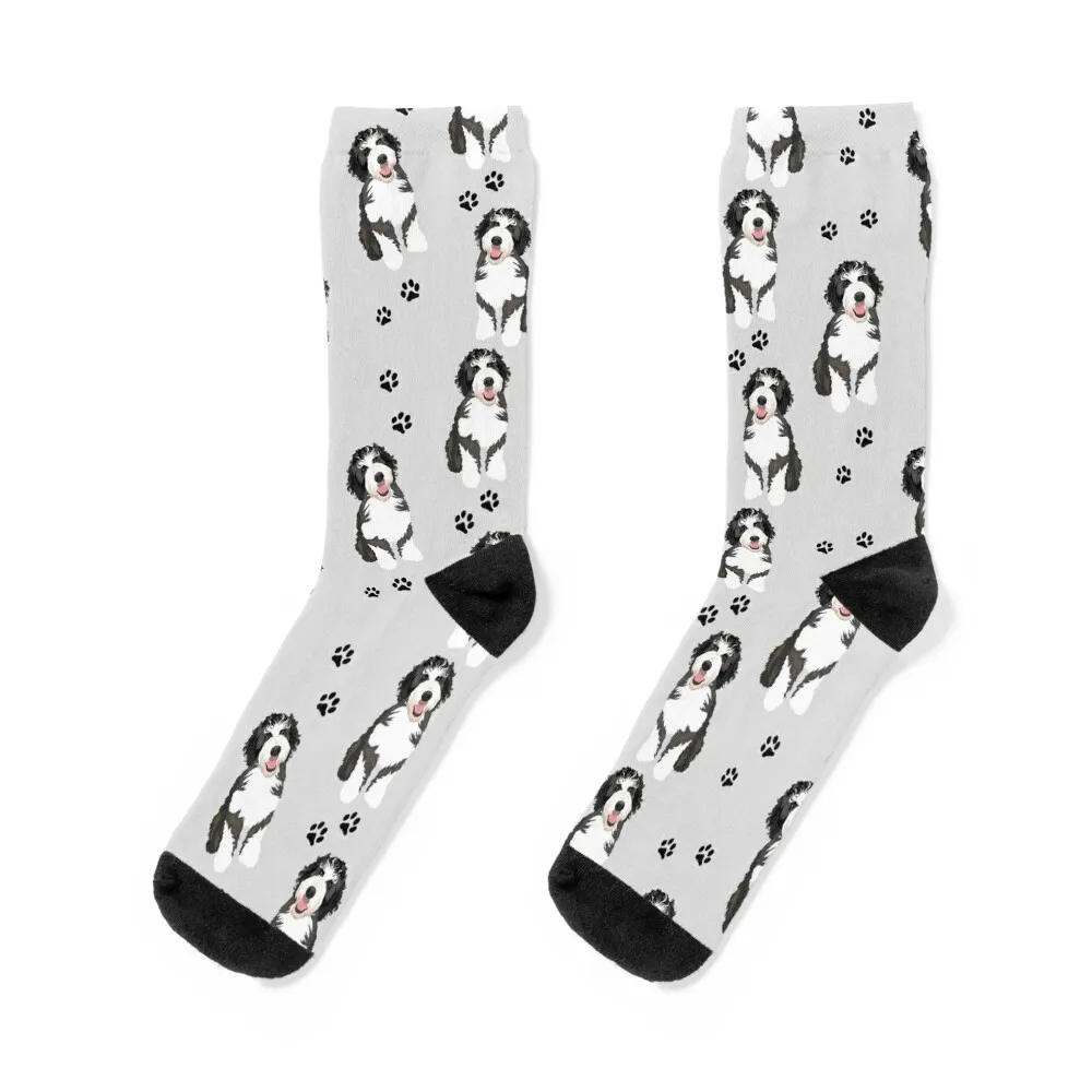 

Bernedoodle Socks ankle gift aesthetic funny gifts Men's Socks Women's