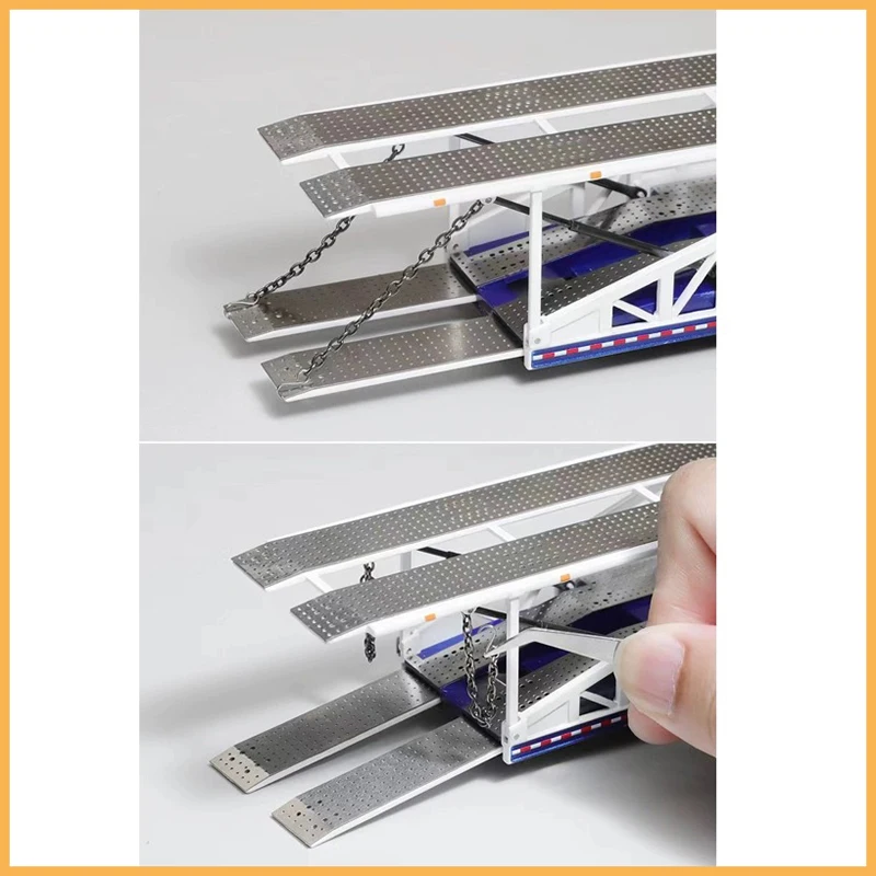 ما قبل البيع GCD سبيكة 1:64 مقياس النمط الصيني سيارة الناقل مقطورة نموذج الكلاسيكية الكبار هدية تذكارية عرض ثابت