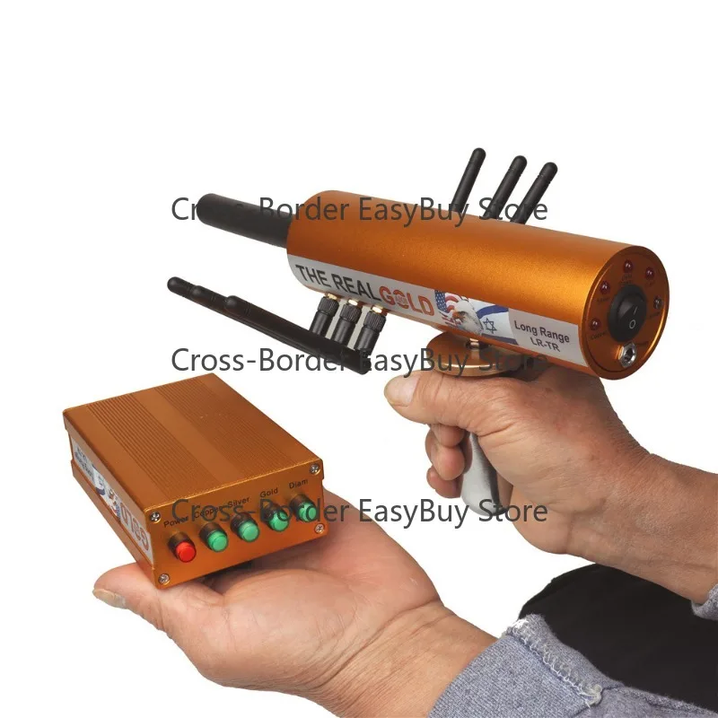 High-precision long-range underground metal detector for outdoor archaeology, gold and silver treasure hunting and cellar search