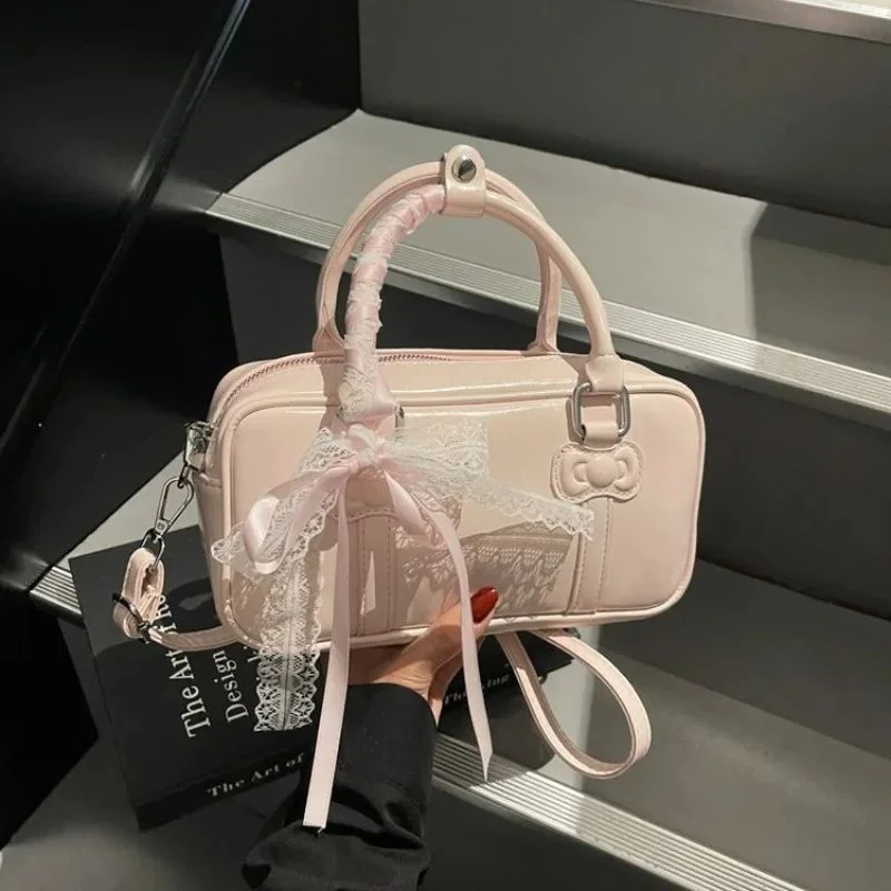 korean-y2k-kawaii-bowling-bag-handbags-for-women-single-shoulder-backpack-sports-outdoor-accessories