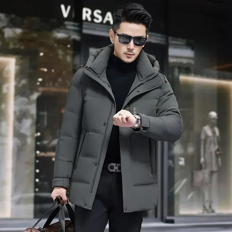 Short Down Jacket Hooded Padded Lightweight Jackets Designer Clothes Men Casual Man Sack Male Cold Coat for Winter