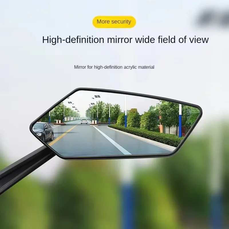 Bicycle Rear View Mirror Bike Cycling Clear Wide Range Back Sight Rearview Reflector Adjustable Handlebar Left Right Mirror