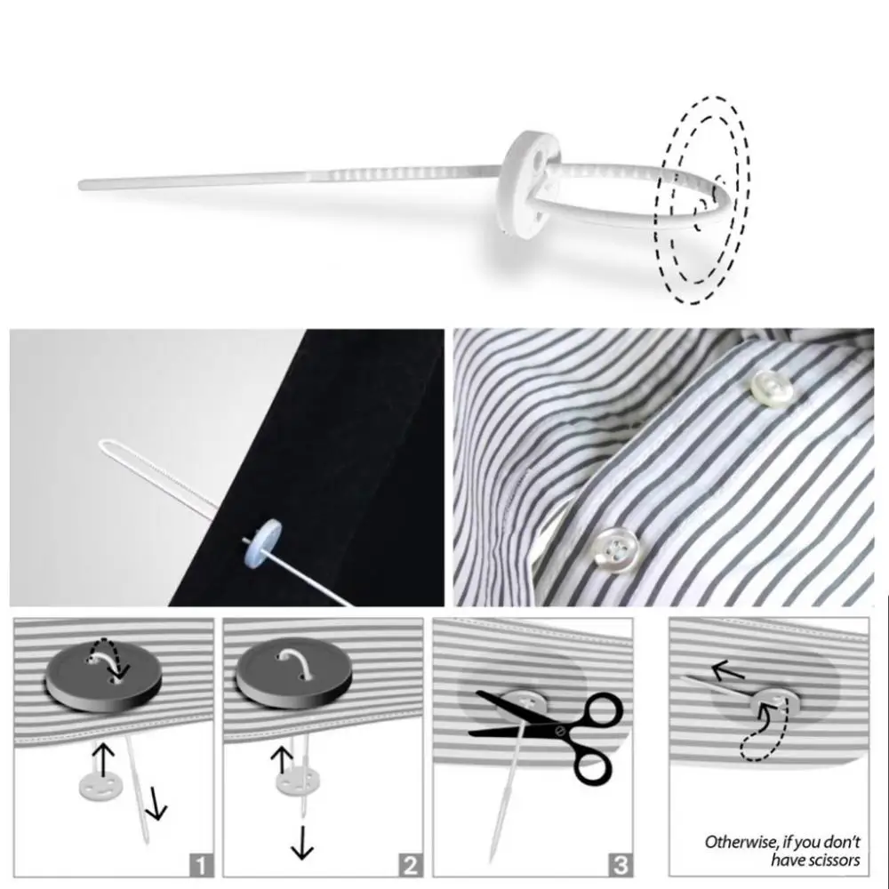 Fast Button Tool No Sew Buttons No Need To Stitch Button Needleless Button Accessory Repair Fixed Quick Button Sewing Tool