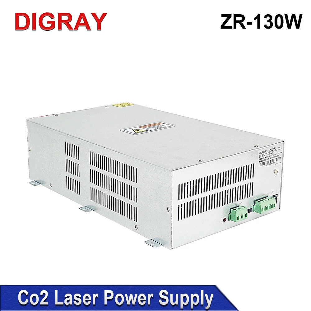 DIGRAY ZRSUNS-130W Laser Power Supply for 130W 150W Co2 Glass Laser Tube Engraving and Cutting Machine 2 Years Warranty.