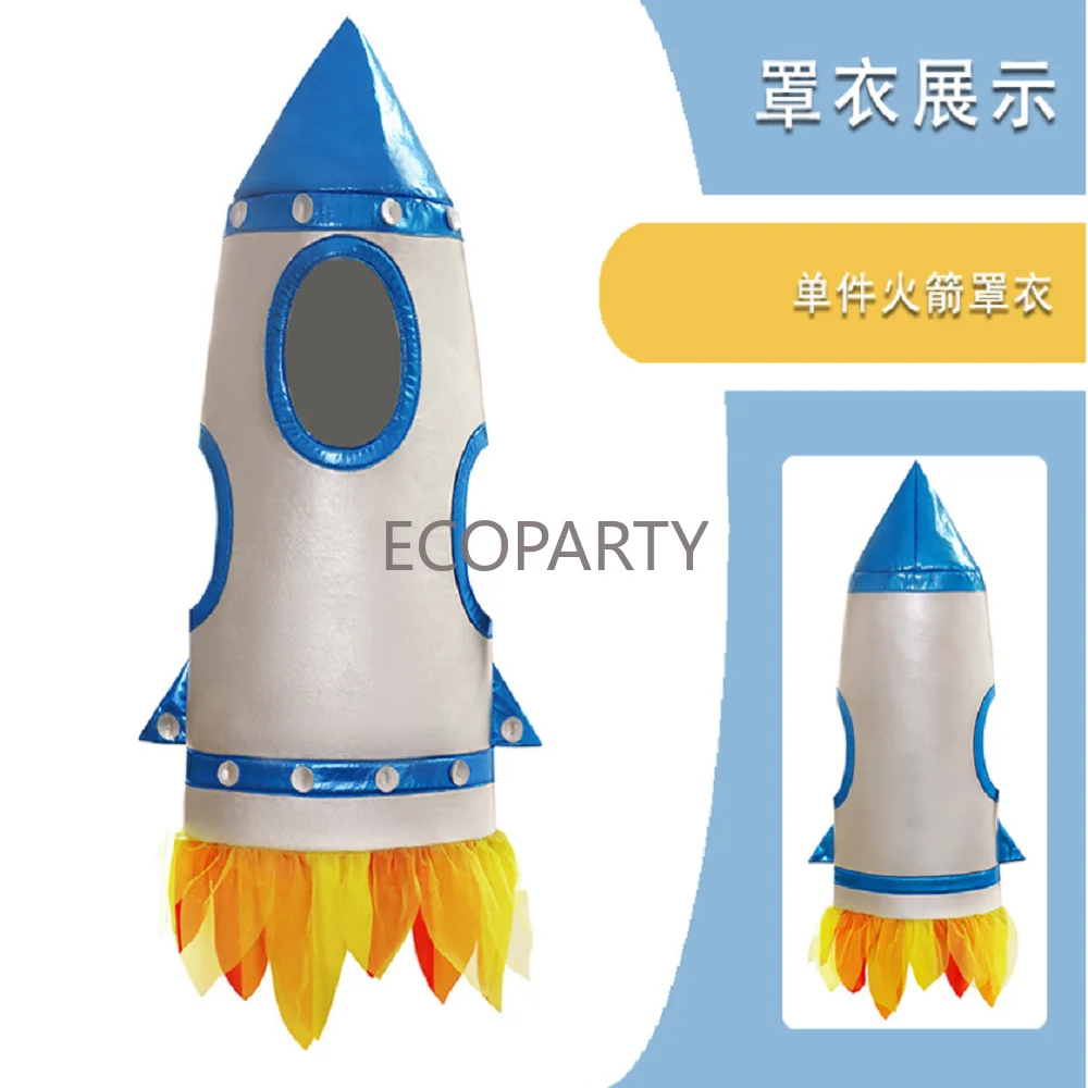 Motoparty rakieta kosmiczna Cosplay kosmiczny kosmos astronauta kostium na Halloween dla dzieci disfraz drop ship ecoparty