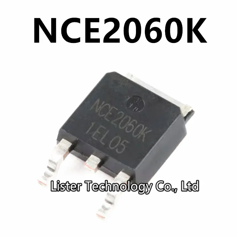 10~100Pcs/Lot New NCE2060K NCE2060 TO-252 N channel 20V/60A MOSFET-P Field-Effect Transistor TO252 SMD