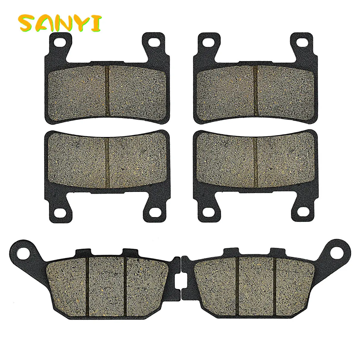 Motorrad vorne hinten bremsbeläge für honda cb400sf cbr600 f4 cbr929rr cbr954rr cbr900rr rvt1000r vtr1000sp fa296 fa174