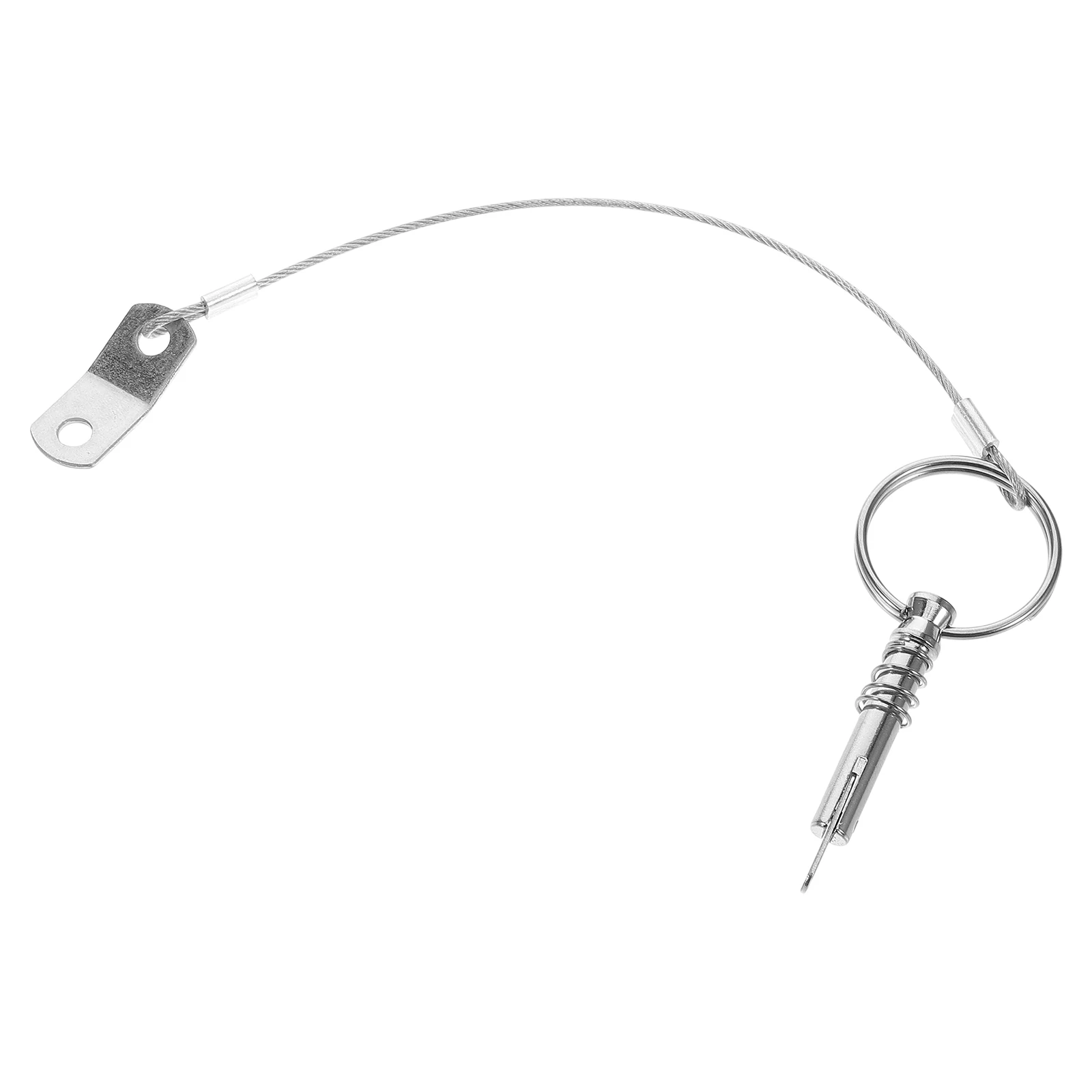 

1PC 316 Stainless Steel Marine Tongue Pin 6.3x42mm Quick Release Safety Pins Rope Clip Boat Trailer Accessories