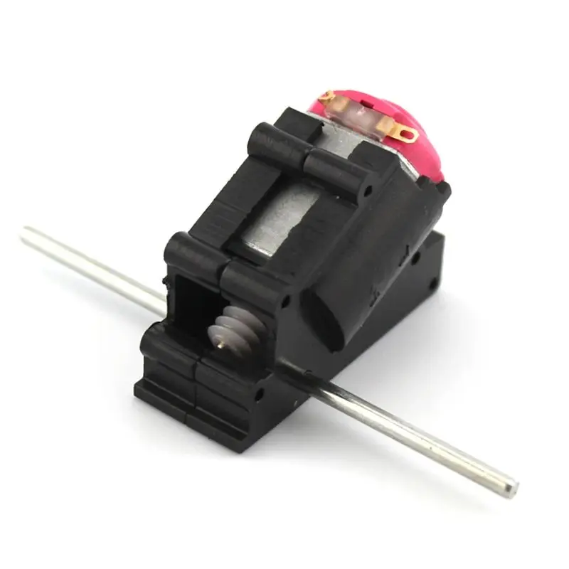 1pc Double Shaft Bevel Angle Gear Motor Suit Worm Reducer 3-6V DIY Parts High Quality On Sale 6V 1300 rpm/min