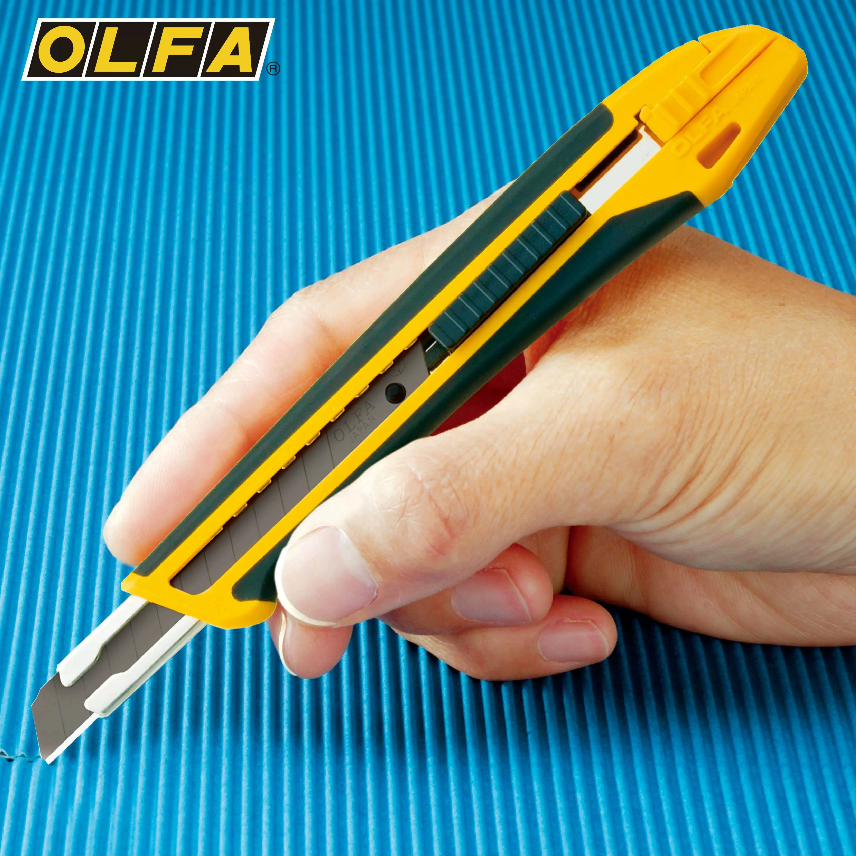 Japanese original OLFA XA-1 9mm utility knife, rubber non-slip handle, household standard pocket knife, daily handmade stationery knife, replacement