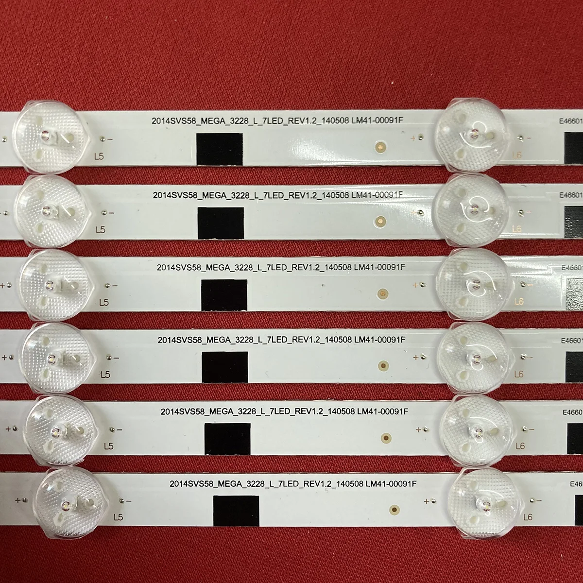 LED 스트립, 2014SVS58 MEGA 3228 Samsung UA58H5203 UE58H5205 UE58J5000 UN58J5190AF UE58J5200AW DMGE-580SMB-R3 LM41-00091G