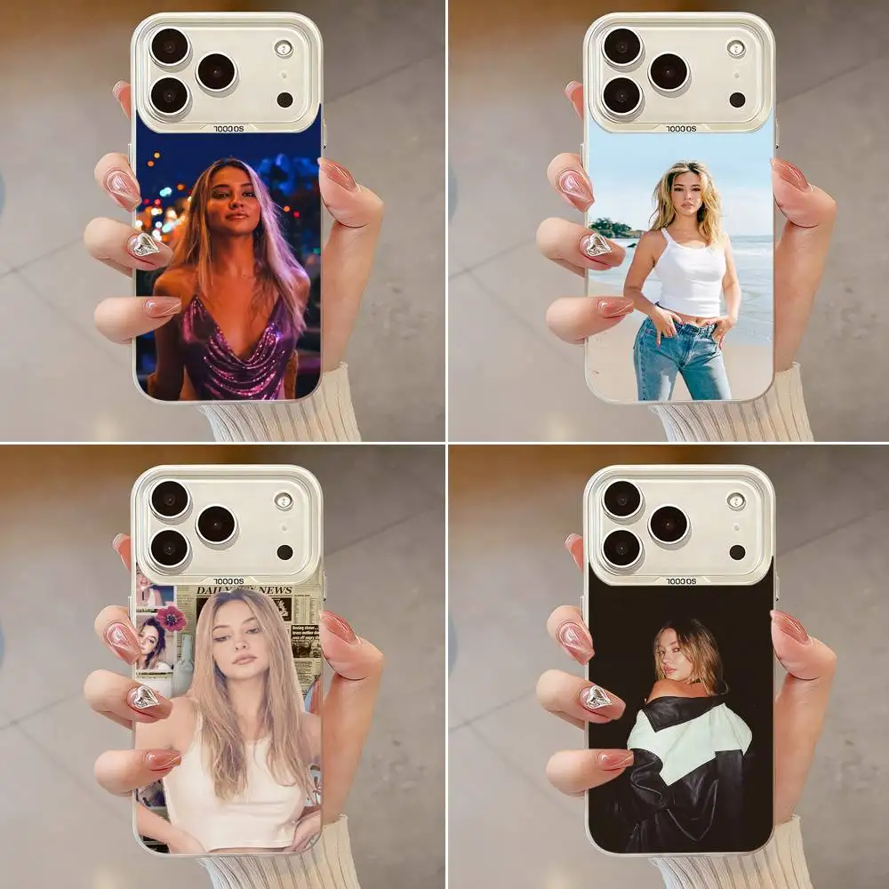 حافظة هاتف Actor M-Madelyn C-Clines لهاتف iPhone 17,16,13,12,X,11,15,14,Pro,Max,Plus,SE4,Air, Mini White IMD HD Matte #1