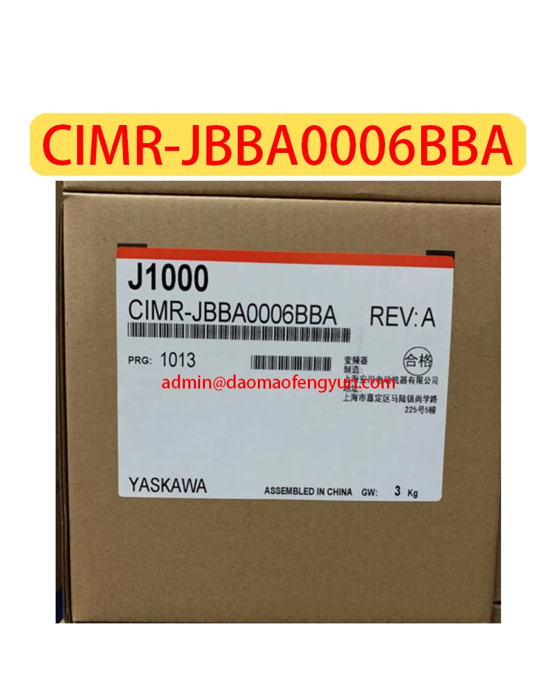 

CIMR-JBBA0006BBA Brand new Converter CIMR JBBA0006BBA，Fast shipping