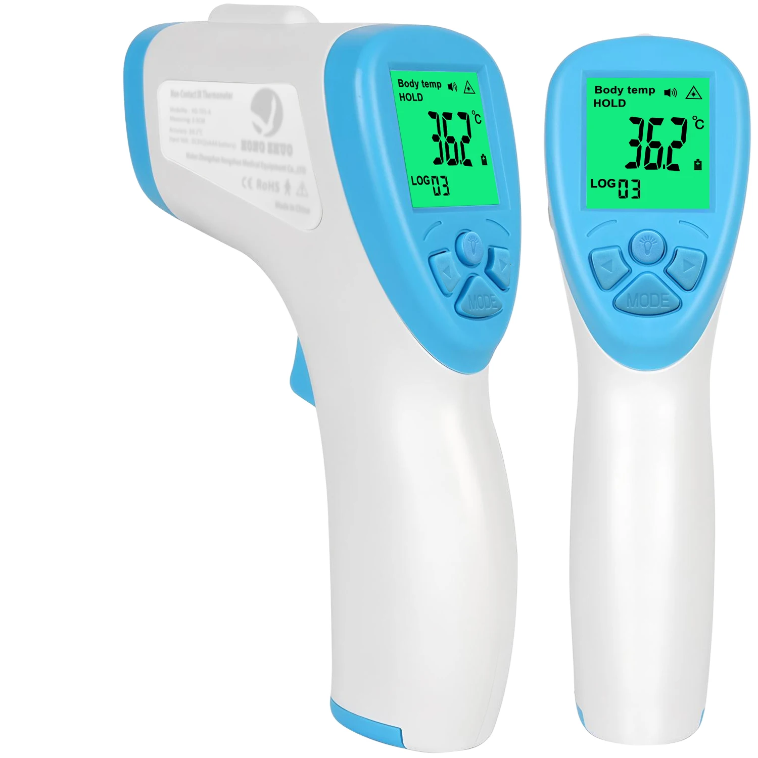 Home Digital Display Infrared LCD Forehead Medical Thermometer Fever Contactless Medical Temperature Meter For Adult