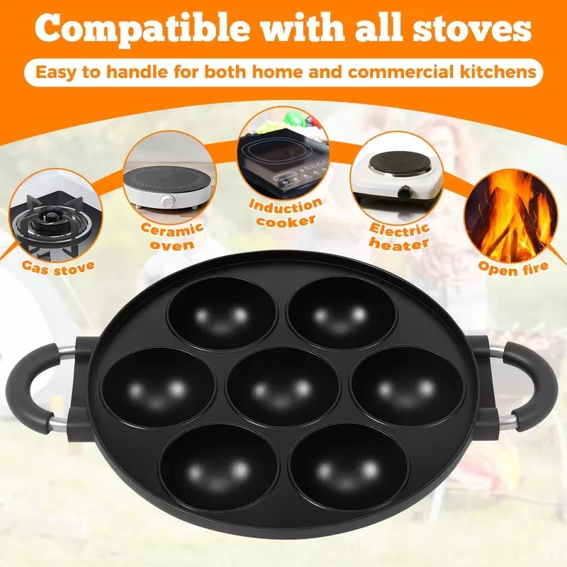 Aluminiowa patelnia do przygot – Takoyaki Grill Plate recenzja i cena