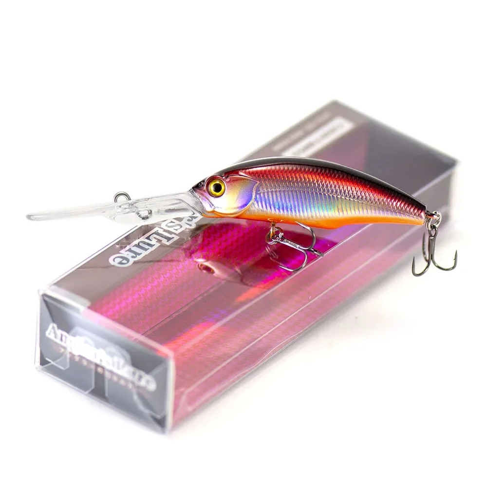 Countbass 57Mm/2.2 "7.3G/0.26" 0-4M Shad Phong Cách Crankbaits Mồi Câu Cá chatterbait Wobblers Bass Leurre Peche Nổi Mồi