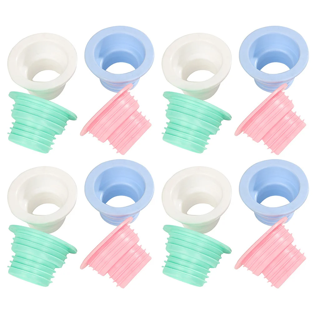 

20pcs Sealing Deodorant Plug Seal Ring TPR Soft Elastic Deodorizing Bathroom Kitchen Office Suitable Most Pipes