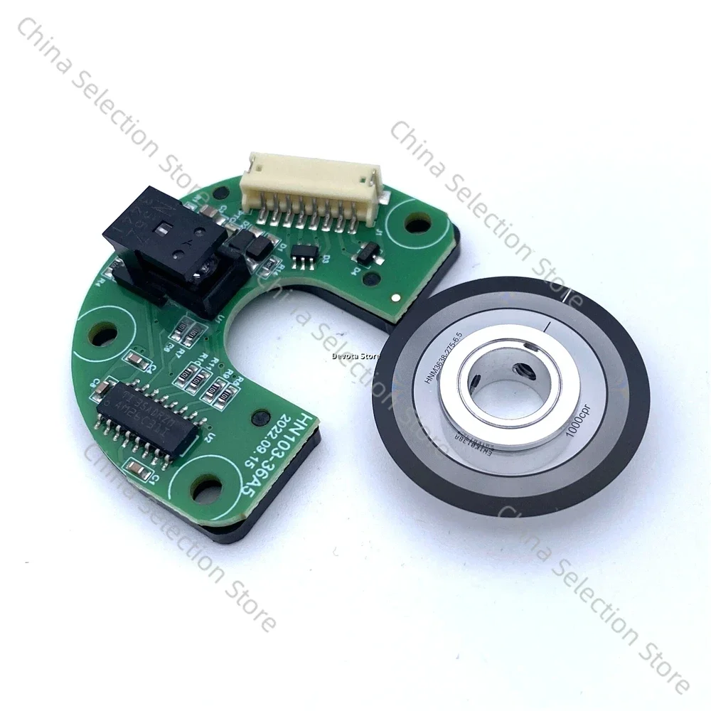 1000PPR ABZ 3-Phase Encoder Module Industrial For 57MM Servo Stepper Motor Code Disc Nema 23 HN103-36A5 8mm