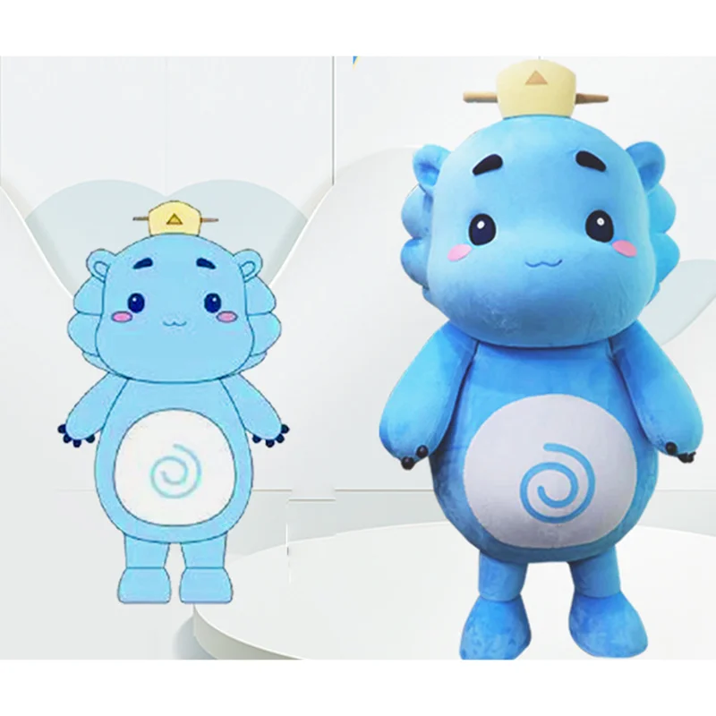 Индивидуальный кукольный костюм, персонализированный мультяшный костюм для ходьбы, женский костюм, персонализированный костюм компании