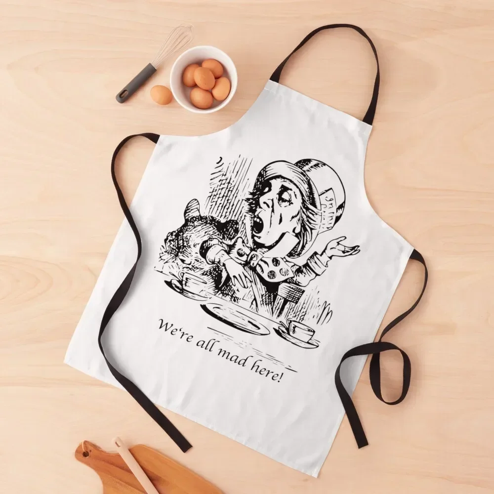 

Mad Hatter Apron painters Things For The Home Utensils For Kitchen Apron