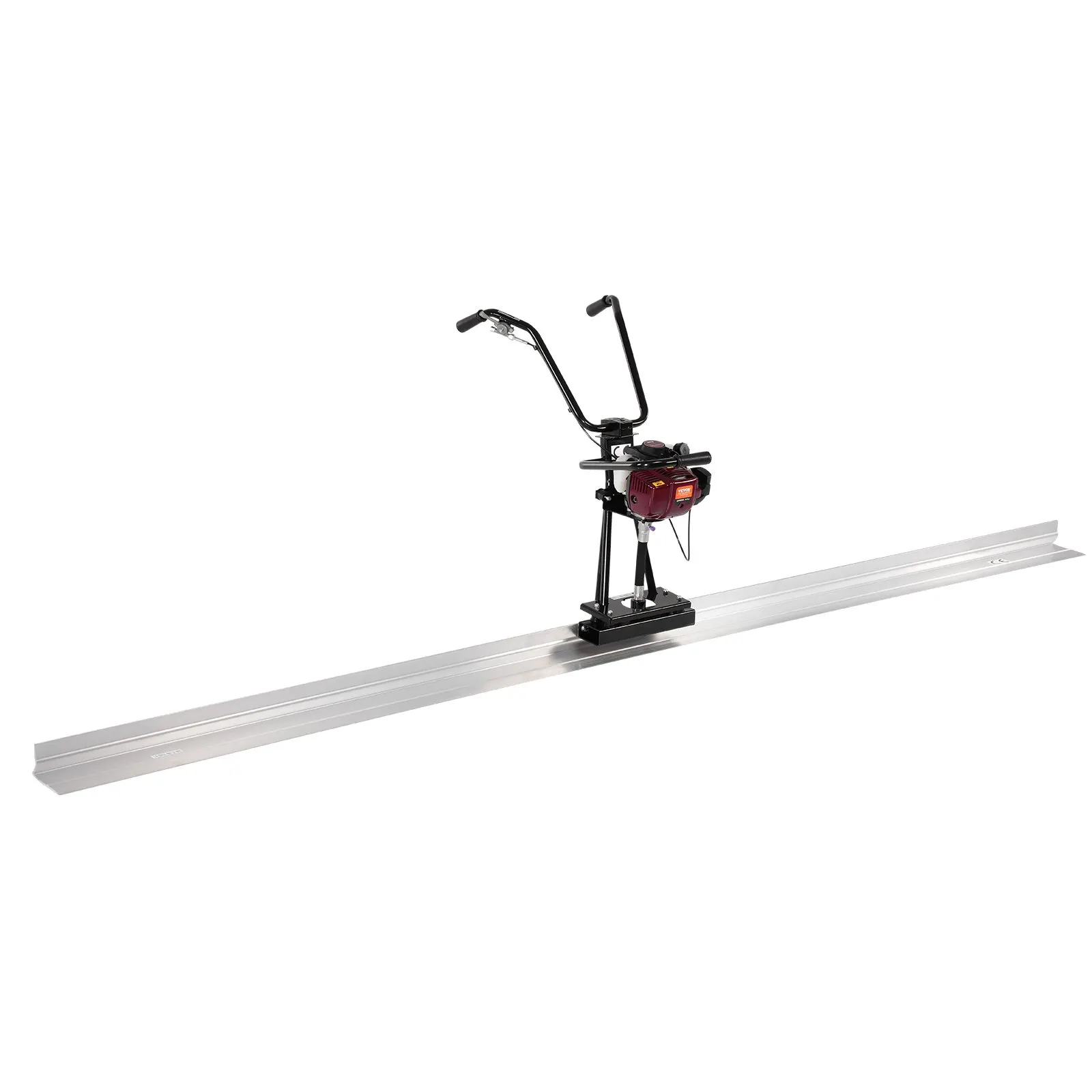 

Concrete Power Screed, 4 Ft Aluminum Board Straight Edge Bar Set, 4 Stroke Cement Finishing Vibrating Motor With Height